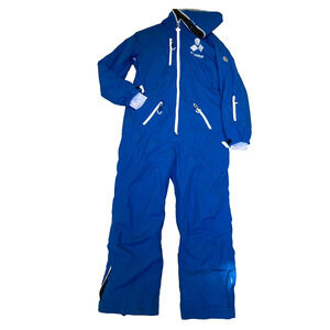 Oneskee Women’s Size W2 Small Blue Snow Suit Snowboarding